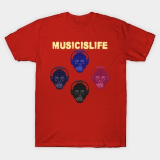 Music is Life T-Shirt